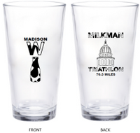 Wisconsin Milkman Pint Glass